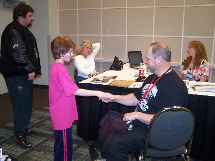 This is me when I weighed in and had my equipment checked