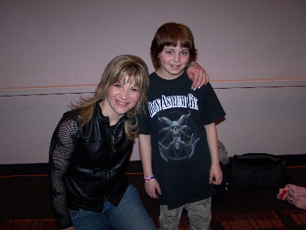 Jenny Burkey always smiles so nice.