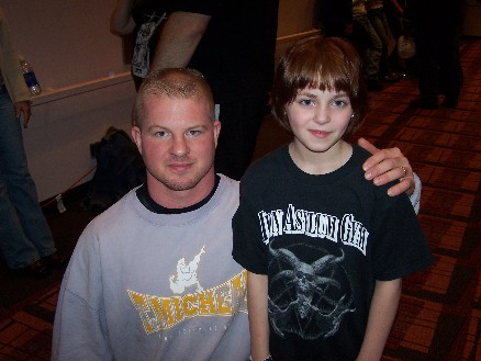 Me with Mike Wolfley