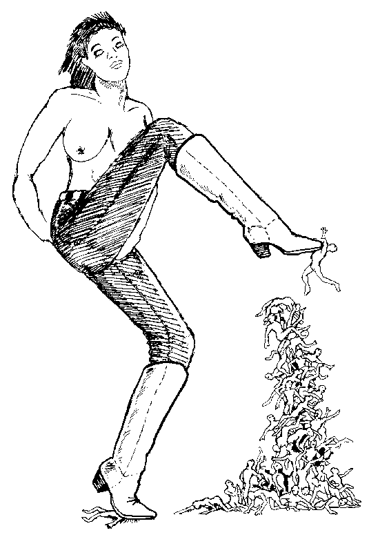 Alissa and her little worshippers