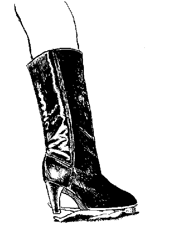 Barbara puts her boot down