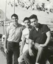 Hanging with buds, Manual and Corbin, 139. June, 1959.