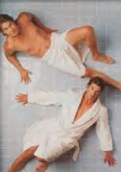 Myself and William posing for Fearon. 4- 28- 03