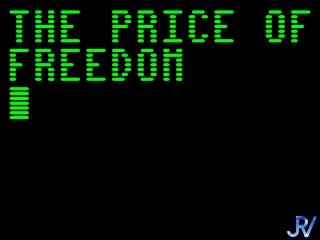 The Price of Freedom