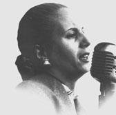 A dramatic & passoniate speaker: Eva Peron "Evita"