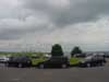 The three black GTi's lined up