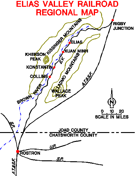 EVRR Regional Map