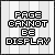 Stop the errors