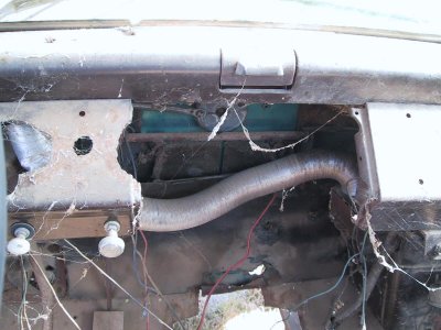 Remains of Original Dashboard