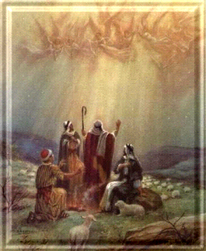 The Shepherds Learn of Jesus Birth