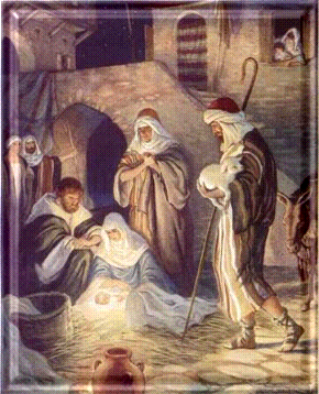 The Shepherds Vist Jesus.