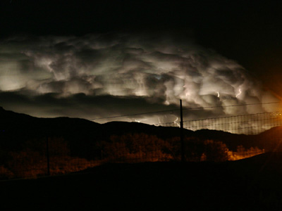 The mother of all thunderstorms - Canon 300D