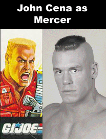 John Cena as Mercer
