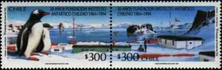 Sellos n� 1017 y 1018  a�o 1990