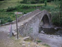 PUENTE MEDIEVAL A LA SALIDA DE CANFRANC
