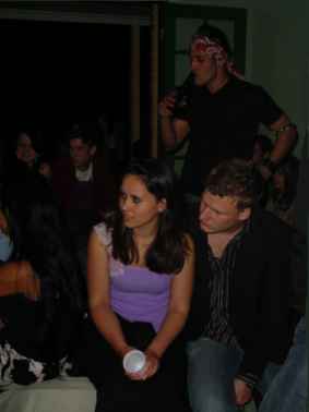 The audience really gets into the performances...