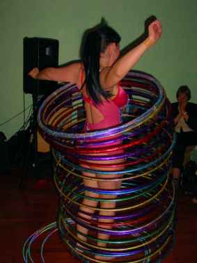 30 Hoops at the one time! AMAZING!