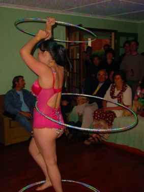 With on 2years experience, Kira's Hula Hooping Talent is Amazing!