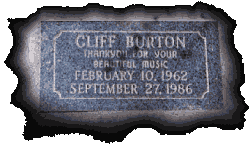 In Memoriam: Cliff Burton
