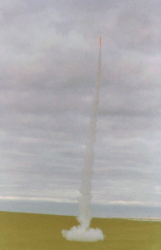 Poster photo of rocket for Flight C-31