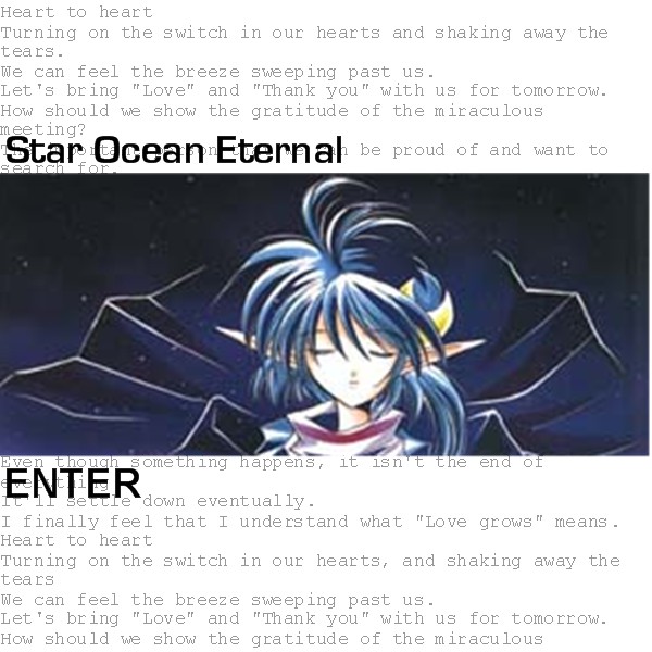 Enter Star Ocean Eternal