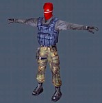 Modelo en 3D de personajes