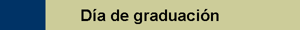 D�a de graduaci�n