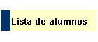 Lista de alumnos