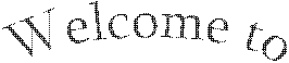 Welcome to