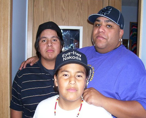 Cyrus, Chris and Tobie. 