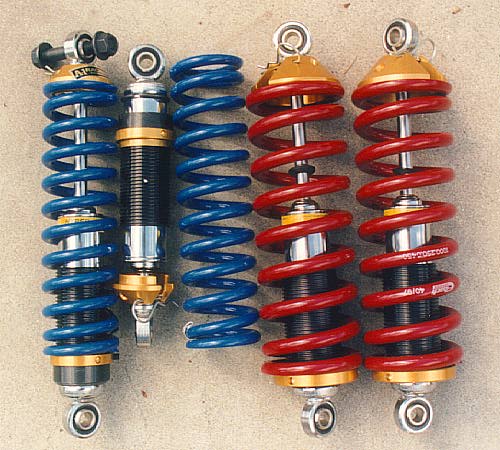 photo of coil-over dampers
