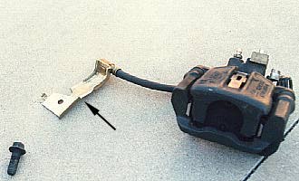 modified brake
anchor bracket
