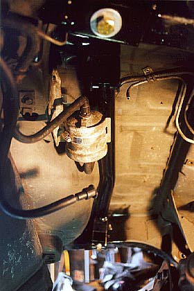 photo of installed cross brace