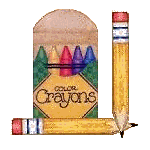Crayons and 2 pencils
Click to see Thank You Drawings by Students