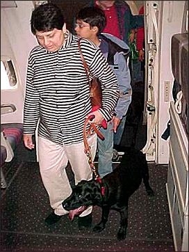 Boarding a US Airways plane