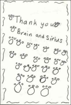 Drawing by Kajal
Thank you Brain and Sirius
