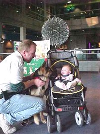 Brian and Sirius
meet baby Abigail