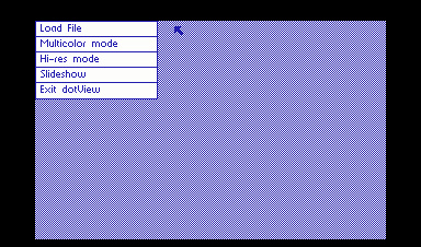 dotView's Main Screen
