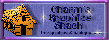 Charm's Graphics Shack Logo