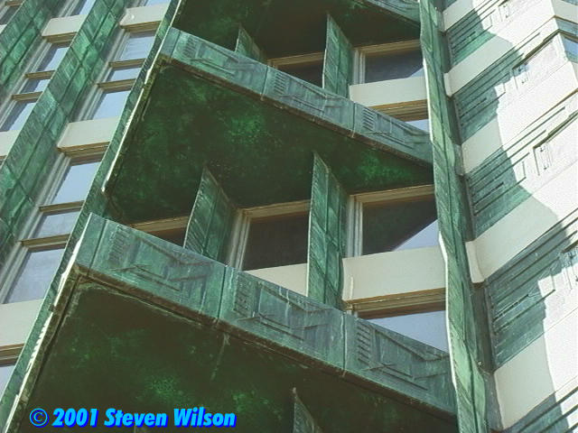 Price Tower apartment balconies