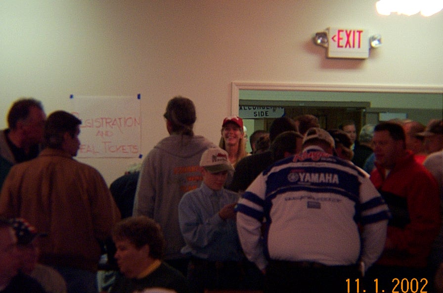 Spooner working at WC Get Together
