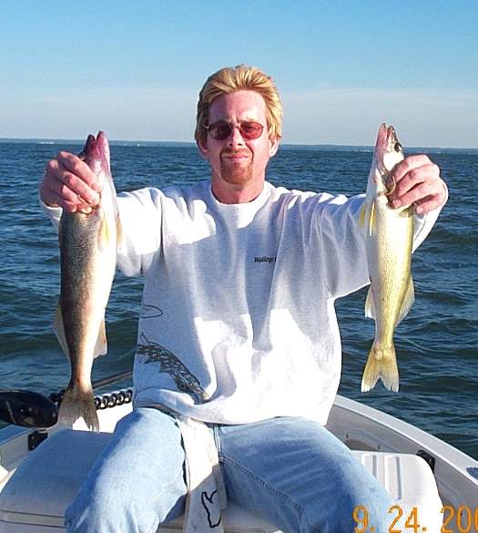 2 of the 3 small fish we caught- 9/24/02- evening