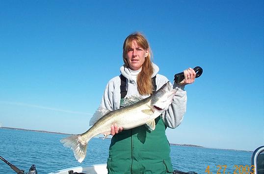 Chris with one of our Huron WWA fish