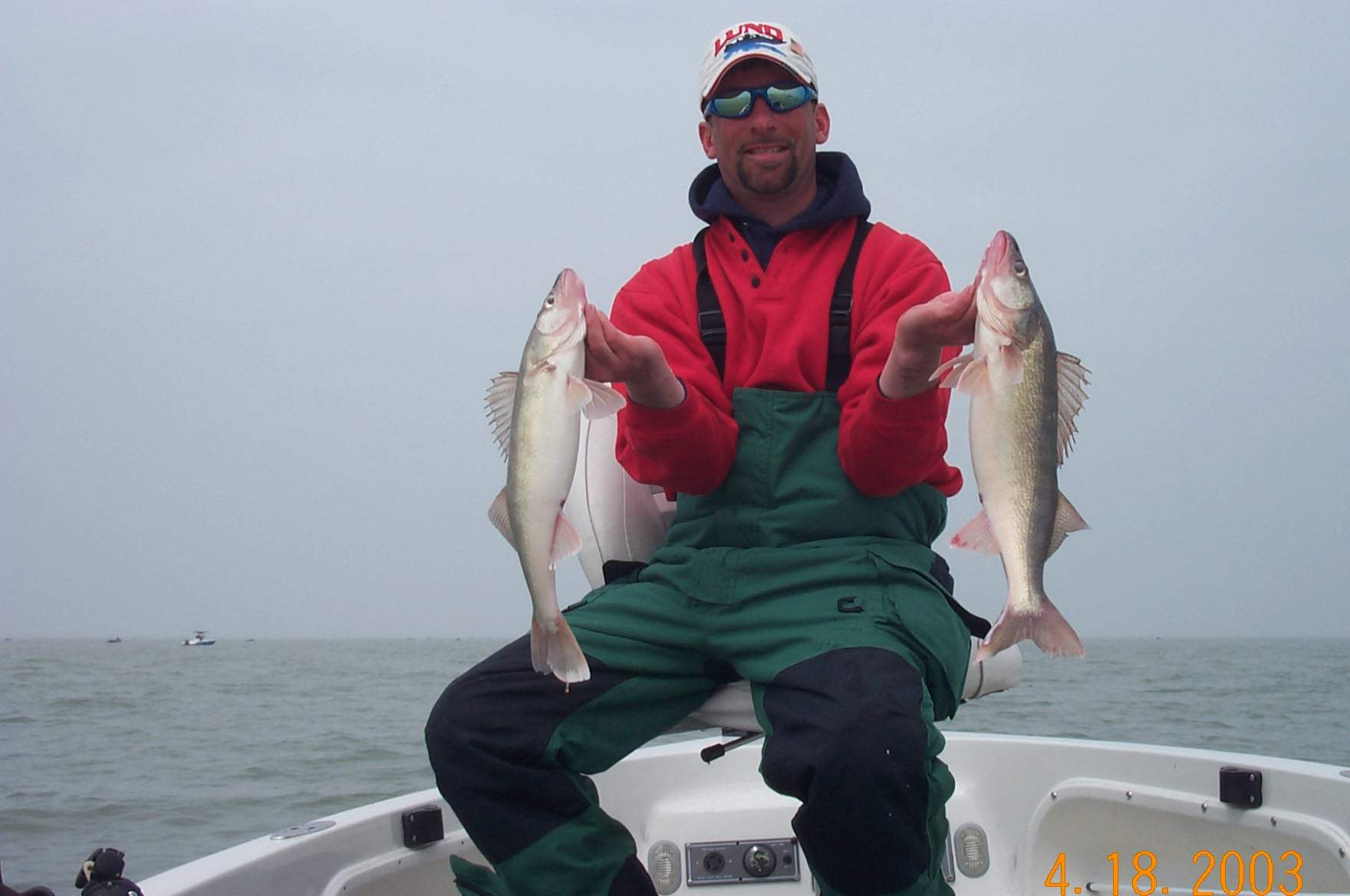 Brian Killingbeck with a couple reeftop eyes
