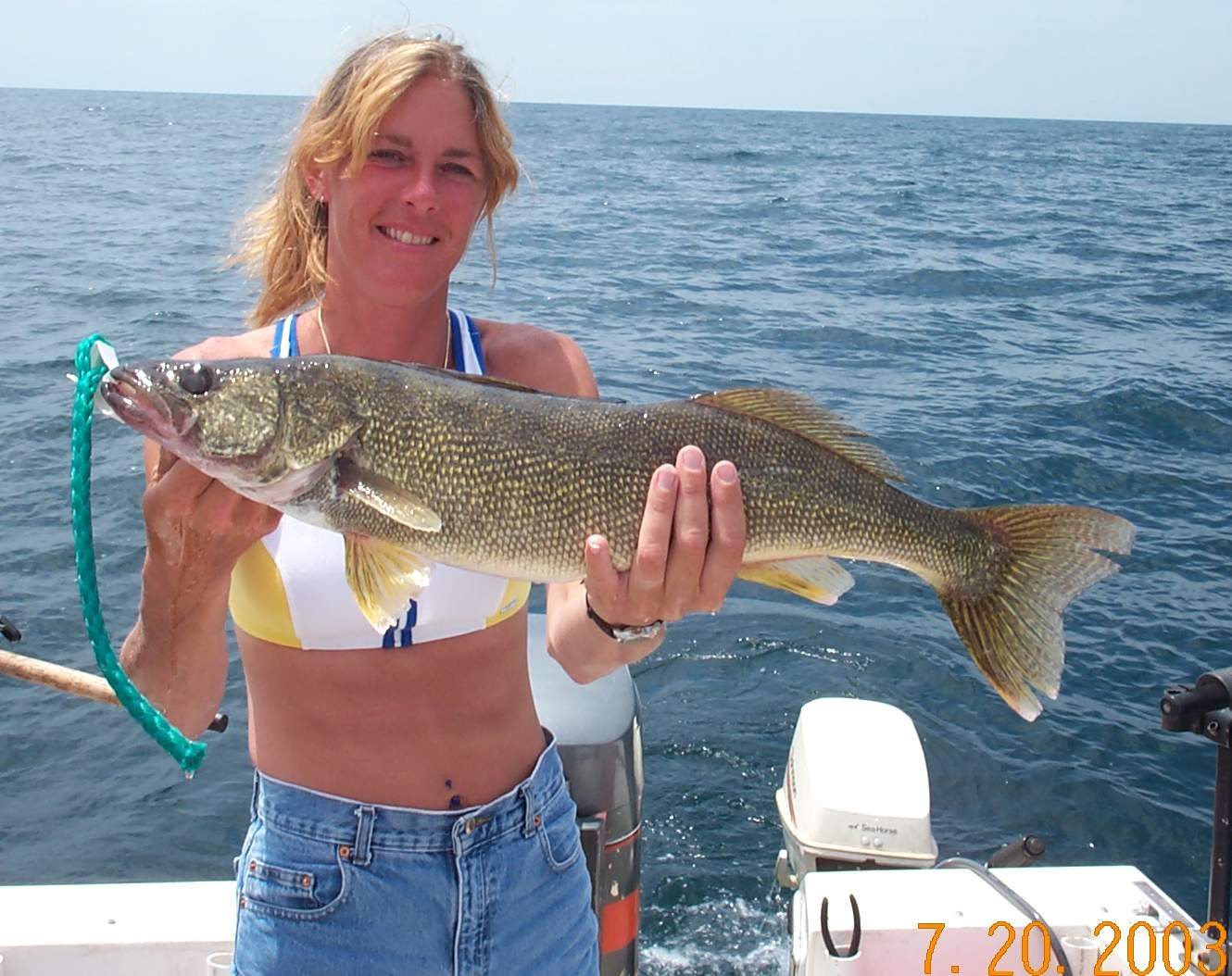 Latest picture: Chris with a Fairport WWA tourney fish!
