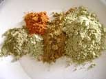 Ginger and garlic in processor