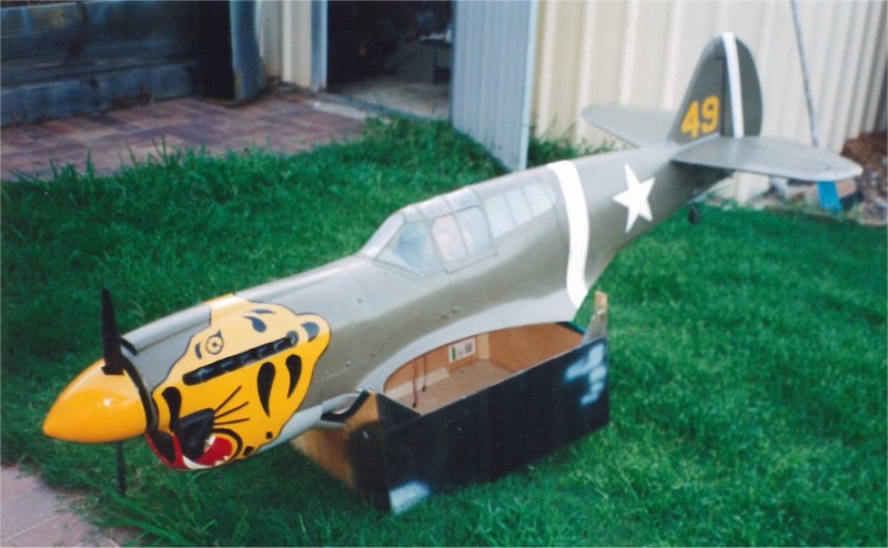 Model Designs Curtiss P-40E