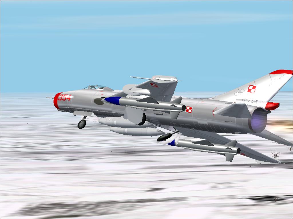 Su-7 'Fitter A', polish air force
