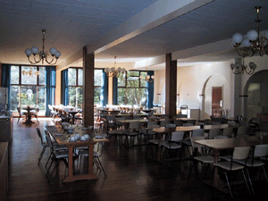 The Cleminson torture chamb... I mean dining hall.