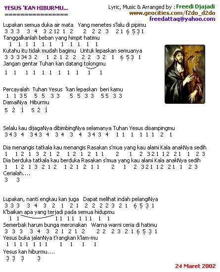Yesus 'Kan Hiburmu